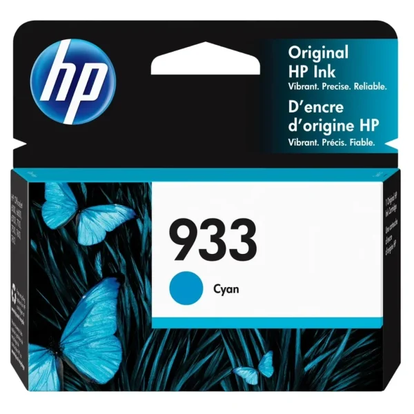 New, Pre-Owned - HP 933 Cyan (CN058AN) Ink Cartridge