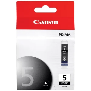 New, Pre-Owned - Canon PGI-5BK Black Ink Cartridge (PGI5BK) - 0628B002
