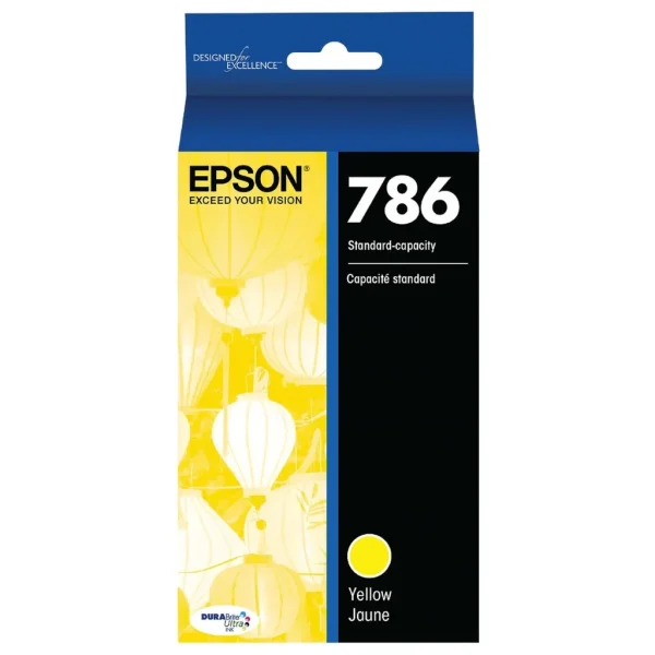 New, Pre-Owned - Epson 786 Standard Yield Yellow Ink Cartridge