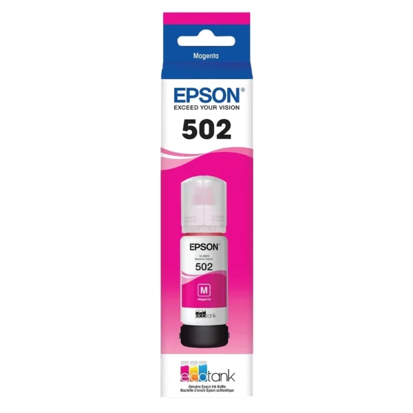 New, Pre-Owned - Epson T502 Magenta Standard Yield Ink Cartridge (T502320-S)