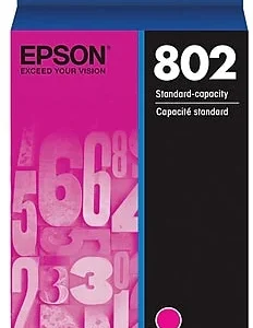 New, Pre-Owned - Epson 802 Magenta Standard Yield Ink Cartridge