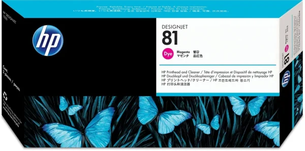 New, Pre-Owned - HP 81 Magenta (C4932A) Ink cartridge
