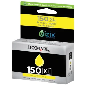 New, Pre-Owned - Lexmark #150XL Yellow Ink Cartridge