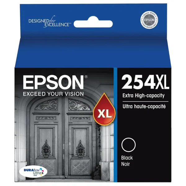 New, Pre-Owned - Epson 254XL / T254XL120 Black Ink Cartridge