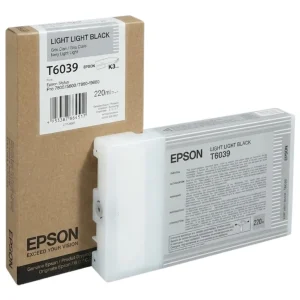 New, Pre-Owned - Epson T6039 Light Light Black Ink Cartridge