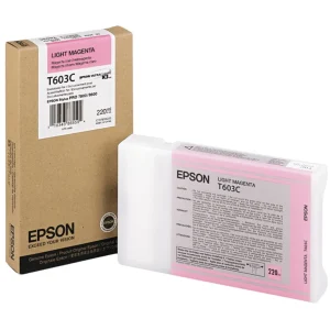 New, Pre-Owned - Epson T603C00 220ml Light Magenta Ink Cartridge