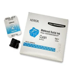 New, Pre-Owned - Xerox 108R00706 8550/8560MFP Solid Ink Cyan