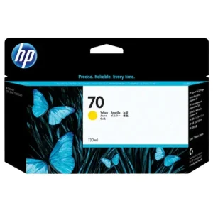 New, Pre-Owned - HP 70 130-ml (C9454A) Yellow Ink Cartridge