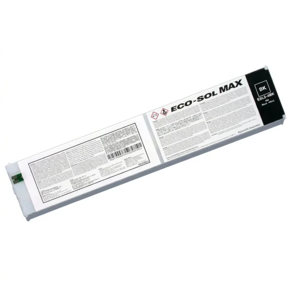 New, Pre-Owned - Roland Eco-Sol Max ESL3-4BK Solvent Ink Cartridge 440ml Black