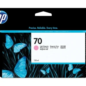 New, Pre-Owned - HP 70 130-ml (C9455A) Light Magenta Ink Cartridge