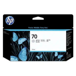New, Pre-Owned - HP 70 130-ml (C9451A) Light Gray Ink Cartridge