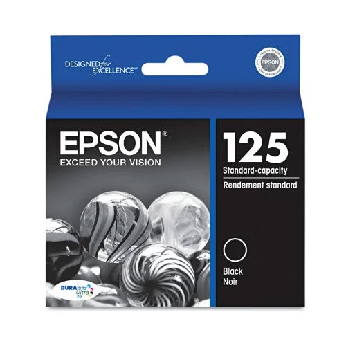 New, Pre-Owned - Epson 125 Black Ink Cartridge