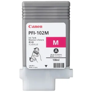 New, Pre-Owned - Canon PFI-102 130mL Magenta Ink Cartridge