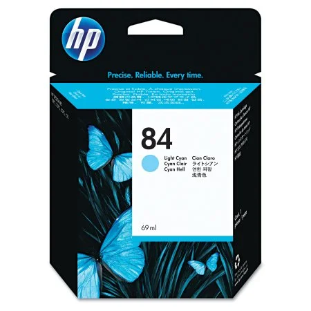New, Pre-Owned - HP 84 Light Cyan (C5017A) Ink Cartridge