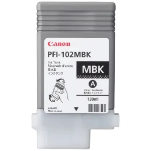 New, Pre-Owned - Canon PFI-102 130mL Matte Black Ink Cartridge