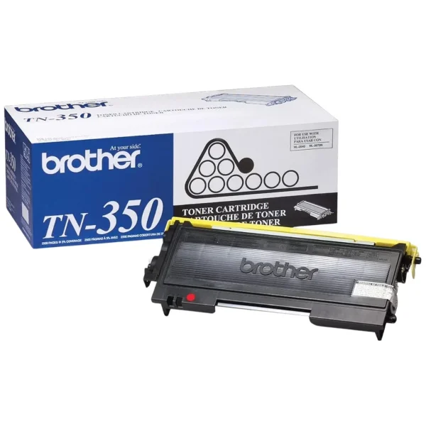 New, Pre-Owned - Brother TN-350 (TN350) 2500 Yield Black Toner Cartridge