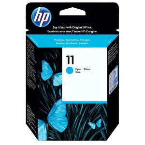 New, Pre-Owned - HP 11 Cyan Ink Cartridge-C4836A