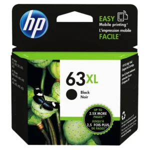 New, Pre-Owned - HP 63XL (F6U64AN) High Yield Black Ink Cartridge
