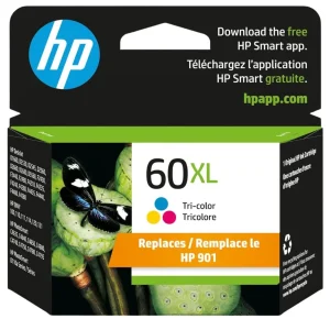 New, Pre-Owned - HP 60XL (CC644WN) Tri-Color Ink Cartridge