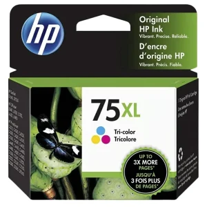 New, Pre-Owned - HP 75XL (CB338WN) Color Ink Cartridge