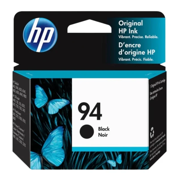 New, Pre-Owned - HP 94 (C8765WN) Black Ink Cartridge