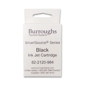 New, Pre-Owned - Burroughs SmartSource Series Black Ink Cartridge 82-2120-984