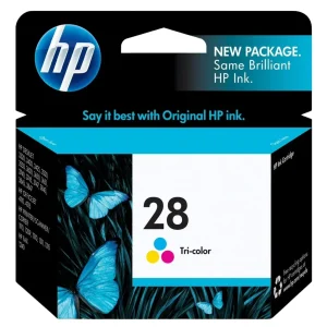 New, Pre-Owned - HP 28 (C8728AN) Color Ink Cartridges
