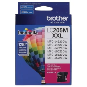 New, Pre-Owned - Brother LC205XXL Magenta Ink Cartridges