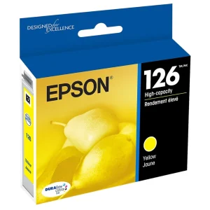 New, Pre-Owned - Epson 126 Yellow Ink Cartridge