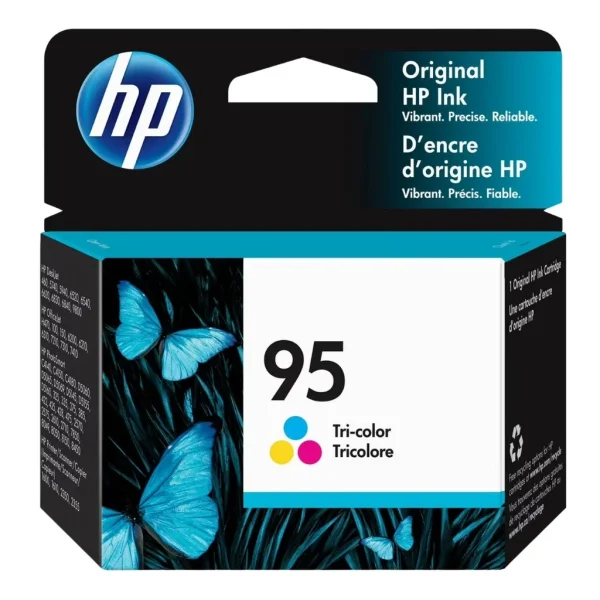 New, Pre-Owned - HP 95 (C8766WN) Tri-Color Ink Cartridge