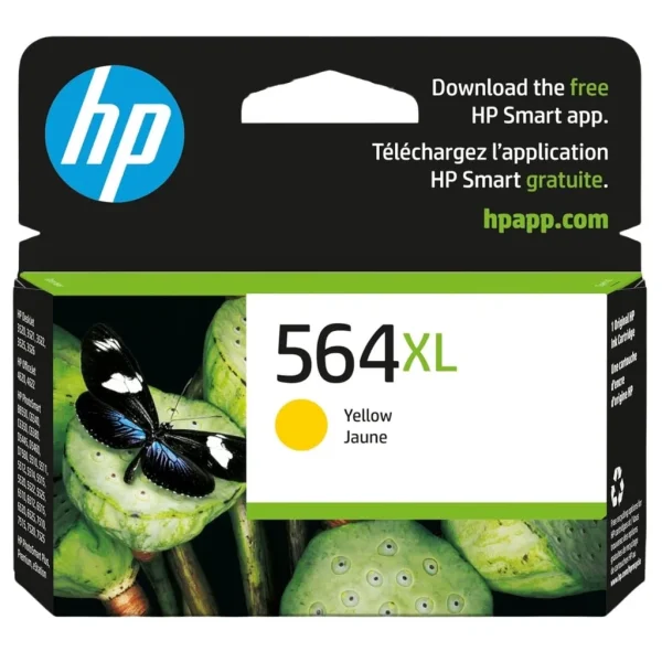 New, Pre-Owned - HP 564XL (CB325WN) Yellow Ink Cartridge