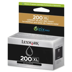 New, Pre-Owned - Lexmark 200XL (14L0174) High Yield Black Ink Cartridge