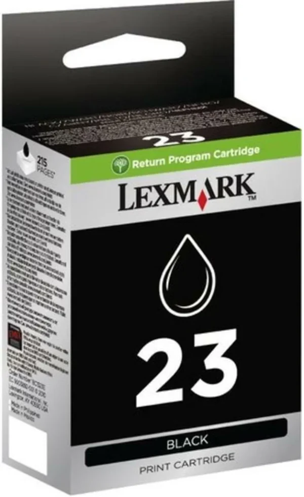 New, Pre-Owned - Lexmark 18C1523 No# 23 Black Ink Cartridge