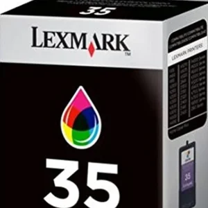 New, Pre-Owned - Lexmark 18C0035, NO #35, High Yield Color Ink Cartridge