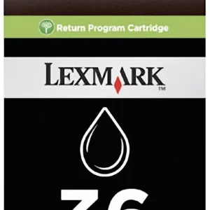 New, Pre-Owned - Lexmark No. 36 (18C2130) Black Ink Cartridge