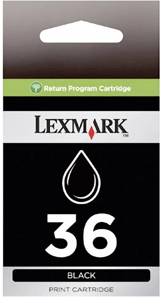 New, Pre-Owned - Lexmark No. 36 (18C2130) Black Ink Cartridge