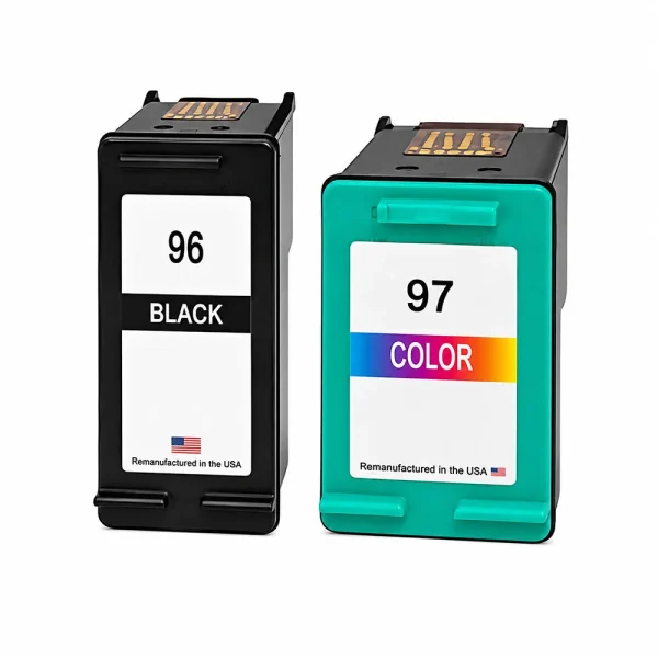 U.S. Remanufactured for HP 96 Black / 97 Color Combo Pack Ink Cartridges