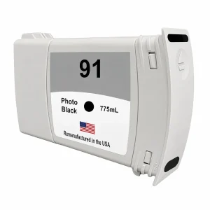 U.S. Remanufactured for HP 91 775mL (C9465A) Photo Black Ink Cartridge