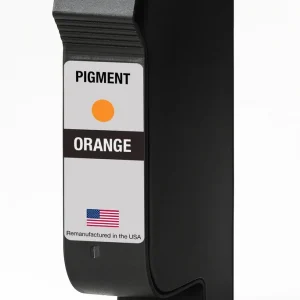 U.S. Remanufactured TIJ Pigment Orange Thermal Inkjet Cartridge