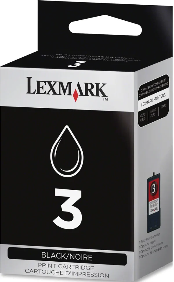 New, Pre-Owned - Lexmark 18C1530 NO.3 Ink Cartridge (Black)