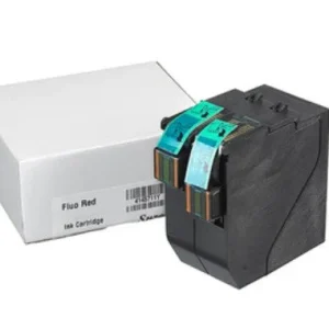 New, Pre-Owned - Quadient IN6-7 Series Fluorescent Red Ink Cartridge
