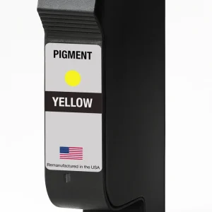 U.S. Remanufactured TIJ Pigment Yellow Thermal Inkjet Cartridge