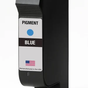 U.S. Remanufactured TIJ Pigment Blue Thermal Inkjet Cartridge