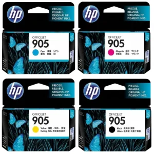 New, Pre-Owned - HP 905 Black and Color Ink Cartridge (Combo 4 Pack)
