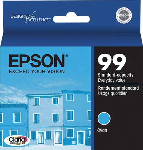 New, Pre-Owned - Epson 99 (T0995) Cyan Ink Cartridge