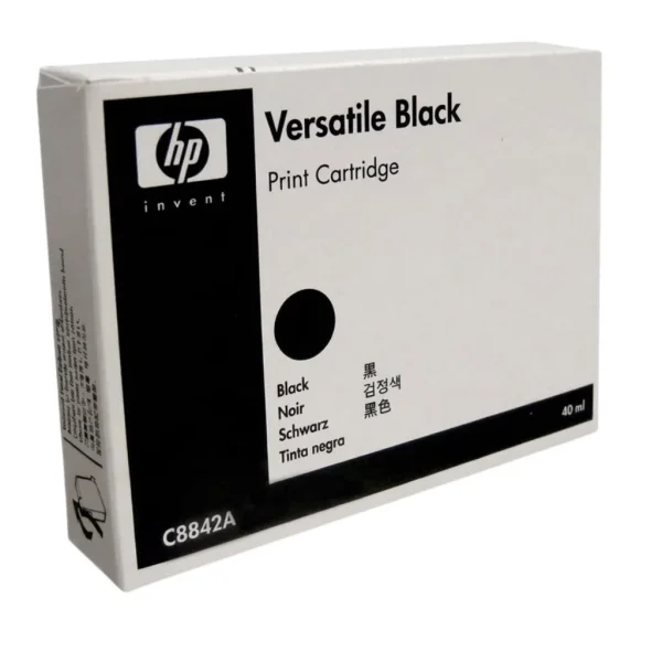 New, Pre-Owned - HP C8842A Versatile Black Ink Cartridge 49ML