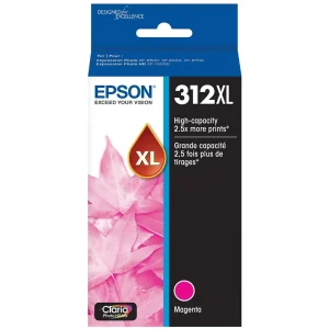 New, Pre-Owned - Epson 312XL High-Yield Magenta Ink Cartridge, T312XL320