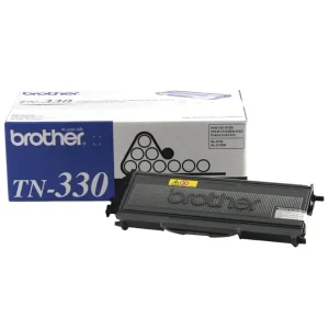 New, Pre-Owned - Brother Standard-Yield Black Laser Toner Cartridge, TN330