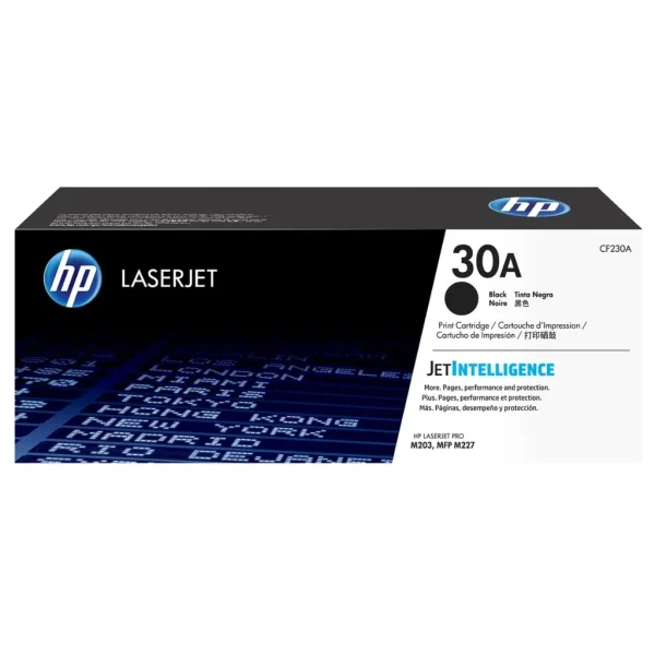 New, Pre-Owned - HP 30A Standard-Yield Black Laser Toner Cartridge, CF230A