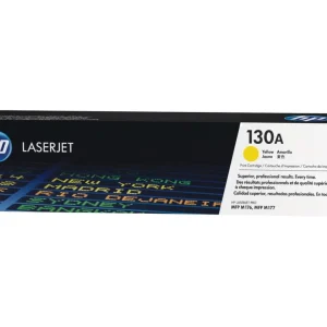 New, Pre-Owned - HP 130A Yellow LaserJet Toner Cartridge, CF352A